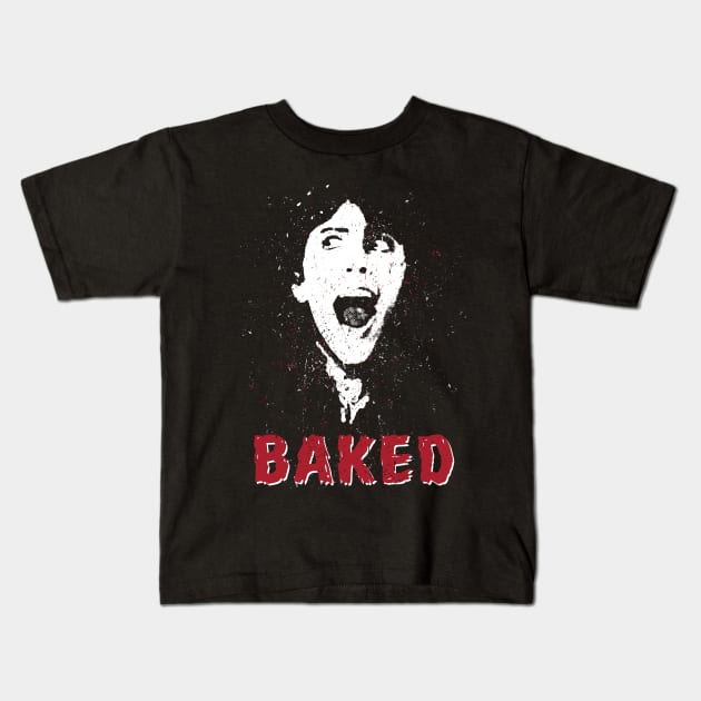 Baked Kids T-Shirt by manospd